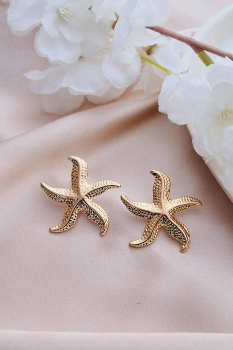 Heliophilia Silver Gld-Kvrkyldz Pendientes de Latón Dorados con Circonio